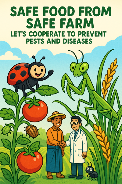 ပိုးမွှား၊ ရောဂါကာကွယ်ဖို့ 